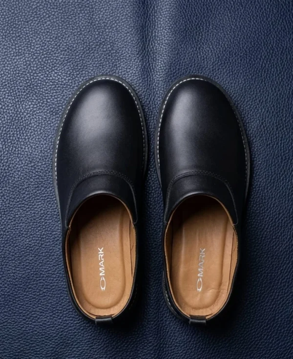 Cow leather Half shoe