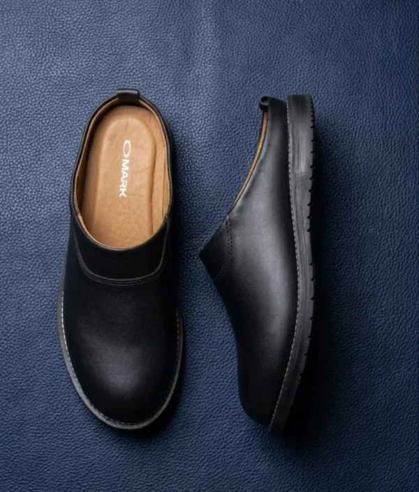 Cow leather Half shoe